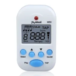 Mini profesjonalny metronom - cyfrowy klips LCD - na gitarę / fortepian / skrzypceGitary
