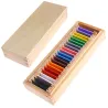 Nauka kolorów - puzzle drewniane - zabawka edukacyjnaDrewniane