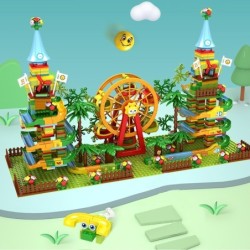 Playground - marble path / ferris wheel - building blocks - toy