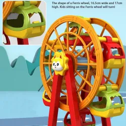 Rompecabezas & juegosPlayground - marble path / ferris wheel - building blocks - toy