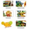 Playground - marble path / ferris wheel - building blocks - toy