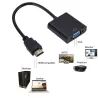 CablesHD 1080P HDMI to VGA cable - adapter - converter with audio power supply