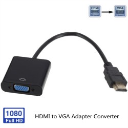 HD 1080P HDMI zu VGA - Adapter - Digital-Analog-Wandler - Kabel