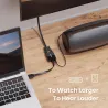 UGREEN - aktywna przejściówka HDMI do VGA - z gniazdem audio 3,5 mm - 1080PKable