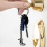 Keychain with mini vernier calliper