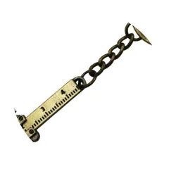Sleutelhanger met mini-schuifmaatSleutelhangers