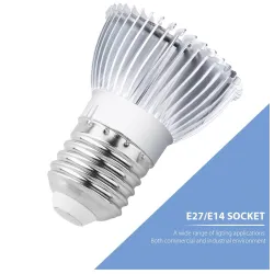 LED plantengroeilamp - gloeilamp - hydrocultuur - volledig spectrum - E27 / E14 - 18W / 28WKweeklampen
