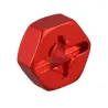 Aluminiowe koło łączące - adapter sześciokątny piasty - 12 mm - do samochodu Wltoys 144001 1/14 RCR/C Samochód