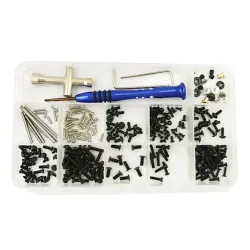 Śruby / nakrętki / opony / klucze - do samochodu Wltoys 1/14 144001 RC - 320 sztukR/C Samochód