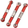 Metal linkage servo - pull rod steering tie rod set - for WLtoys 144001 1/14 RC cars