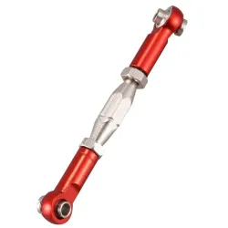 Servo de liaison en métal - ensemble de tirants de direction à tige de traction - pour voitures WLtoys 144001 1/14 RC