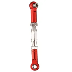 Servo de liaison en métal - ensemble de tirants de direction à tige de traction - pour voitures WLtoys 144001 1/14 RC