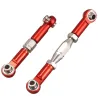 Metalllänkageservo - dragstångsstyrande dragstångssats - för WLtoys 144001 1/14 RC-bilar