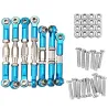 Metallgestängeservo - Zugstangen-Lenkungs-Spurstangen-Set - für WLtoys 144001 1/14 RC-Cars