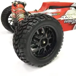 Opony do kół - 75mm - ulepszona wersja - do samochodów Wltoys 144001 MN99S MN90 MN86 RC - 4 sztukiR/C Samochód