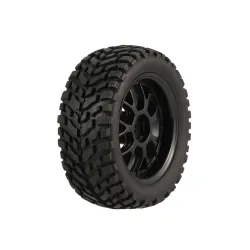 Opony do kół - 75mm - ulepszona wersja - do samochodów Wltoys 144001 MN99S MN90 MN86 RC - 4 sztukiR/C Samochód