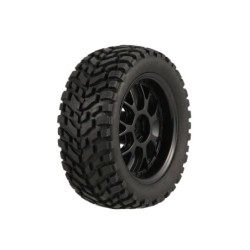 Wheel tires - 75mm - upgraded version - for Wltoys 144001 MN99S MN90 MN86 RC cars - 4 piecesR/C car