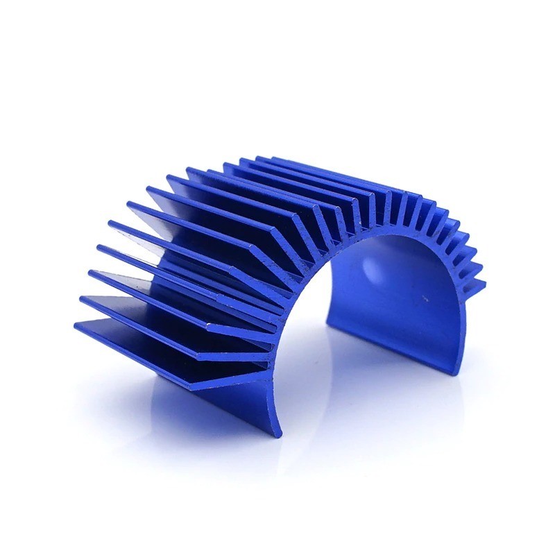 Coche R/CMotor cooling heat sink - top vented - for 1/10 RC car / RC boat