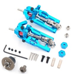 Metal front wheel drive shaft - front lathe - for WLtoys 12428 12423 RC car