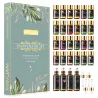 Rena naturliga eteriska oljor - för massage / bad / diffusorer - 28 stycken