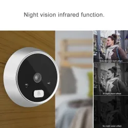 Deurbel - met camera - IR nachtzicht - intercomBeveiligingscamera's