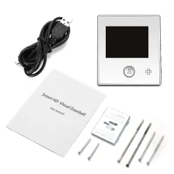 Doorbell - with camera - IR night vision - intercomSecurity cameras