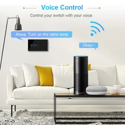 Slimme wandcontactdoos - lichtschakelaar - 1 - 3 gangs - WiFi / APP / afstandsbediening - Alexa - Google - HomeSchakelaars