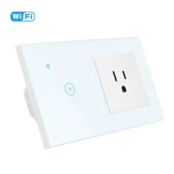 Slimme wandcontactdoos - lichtschakelaar - 1 - 3 gangs - WiFi / APP / afstandsbediening - Alexa - Google - HomeSchakelaars