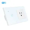 Slimme wandcontactdoos - lichtschakelaar - 1 - 3 gangs - WiFi / APP / afstandsbediening - Alexa - Google - HomeSchakelaars