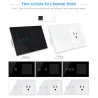 Slimme wandcontactdoos - lichtschakelaar - 1 - 3 gangs - WiFi / APP / afstandsbediening - Alexa - Google - HomeSchakelaars