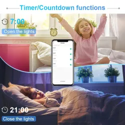 Slimme wandcontactdoos - lichtschakelaar - 1 - 3 gangs - WiFi / APP / afstandsbediening - Alexa - Google - HomeSchakelaars