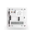 Delviz - wireless socket - Rj45 - USB - crystal glass panel - 220V - 300Mbps - wall WiFi router