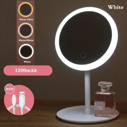 Make-upspiegel - LED licht - verstelbaar - touch control - dimmer - USBMake-Up