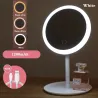 Schminkspiegel - LED-Licht - verstellbar - Touch-Steuerung - Dimmer - USB