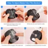 Mini make-up spiegel - met LED licht / sprayer - nano mistMake-Up