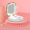 Mini makeup mirror - wIth LED light / sprayer - nano mist