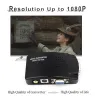 Adapter AV do VGA - konwerter RCA VGA - przełącznik - 1080P HDPrzełączniki HDMI