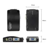 Adapter AV do VGA - konwerter RCA VGA - przełącznik - 1080P HDPrzełączniki HDMI