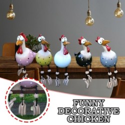 Funny chicken - hen - rooster - garden / lawn decoration