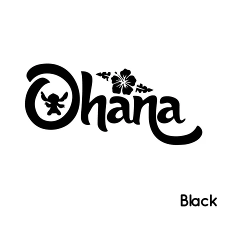 Vinyl car sticker - waterproof - Ohana