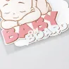 Baby On Board - śpiące dziecko - naklejka na samochódNaklejki