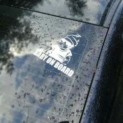 Baby On Board - Autoaufkleber