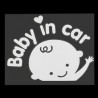 Baby In Car - car sticker