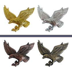 Eagle 3D - emblème métallique - auto sticker