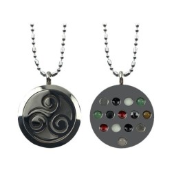 Scalar health energy pendant - with necklace
