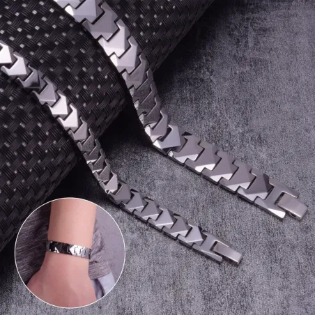 Tungsten magnetische armband - gezondheidsenergie - unisexArmbanden
