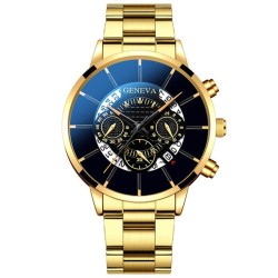 Fashionable quartz watch - stainless steel