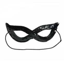 Sexy sequin eye mask - fox / cat eyes - for Halloween / masquerades