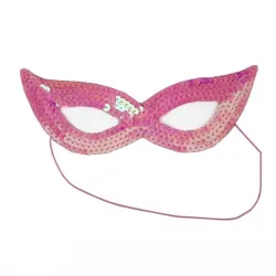 Sexy sequin eye mask - fox / cat eyes - for Halloween / masquerades