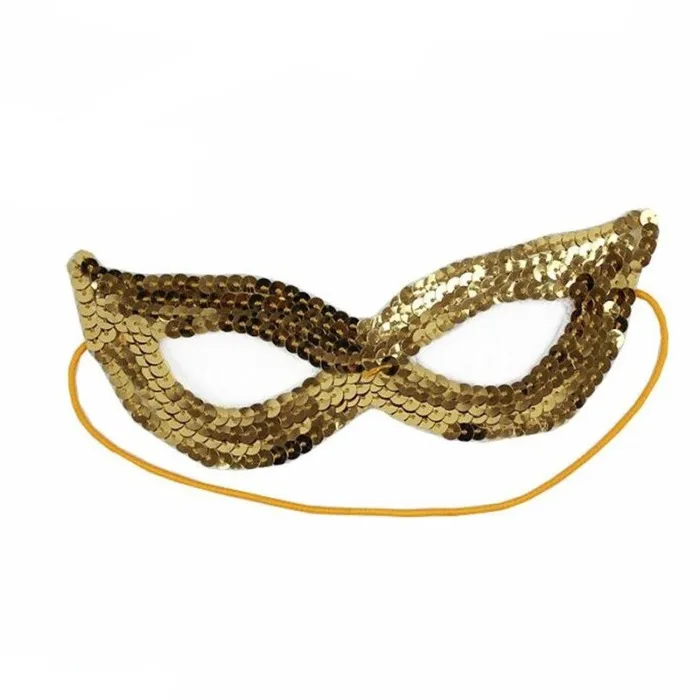 Sexy Pailletten Augenmaske - Fuchs / Katzenaugen - für Halloween / Maskeraden